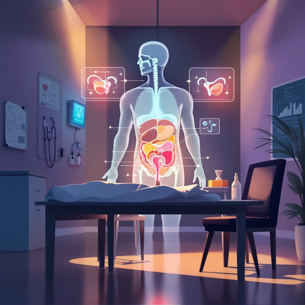 Medical wellness illustration